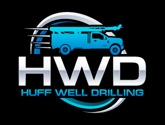 Huff Well Drilling logo design by uttam