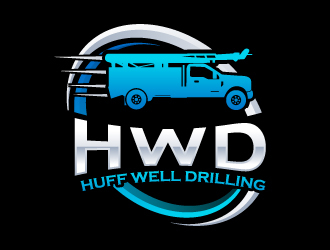 Huff Well Drilling logo design by uttam