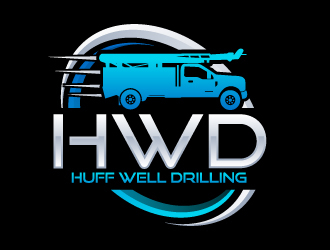 Huff Well Drilling logo design by uttam