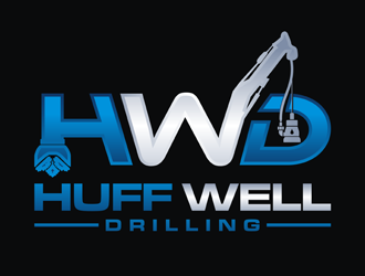 Huff Well Drilling logo design by Rizqy