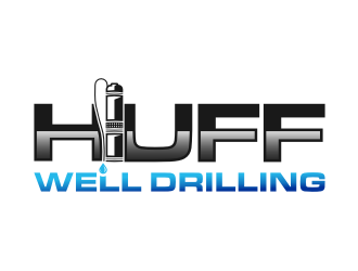 Huff Well Drilling logo design by lintinganarto