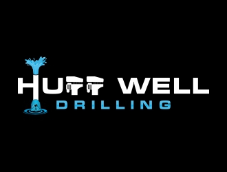 Huff Well Drilling logo design by rizuki