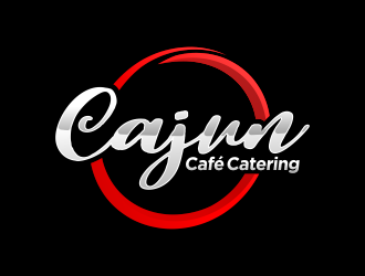 Cajun Café Catering logo design by M J