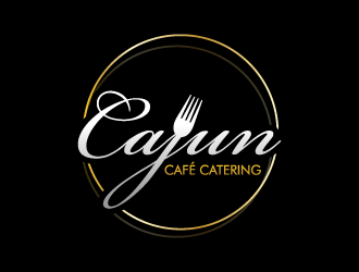 Cajun Café Catering logo design by pencilhand