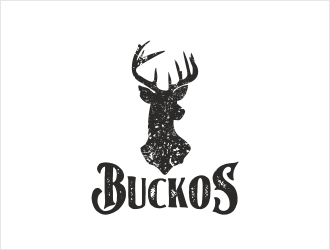 buckos logo design by Shabbir