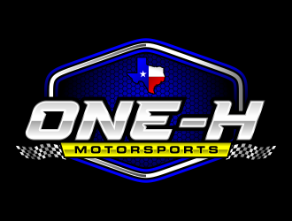 One-H Motorsports logo design by ekitessar