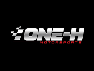 One-H Motorsports logo design by senja03