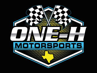 One-H Motorsports logo design by Suvendu