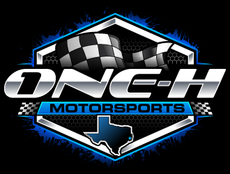 One-H Motorsports logo design by Suvendu