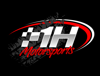 One-H Motorsports logo design by jaize