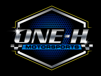 One-H Motorsports logo design by MUSANG
