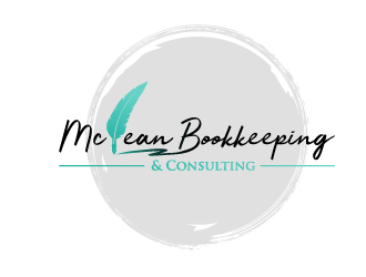 McLean Bookkeeping  - OR - McLean Bookkeeping & Consulting logo design by Mirza