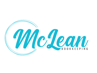 McLean Bookkeeping  - OR - McLean Bookkeeping & Consulting logo design by ElonStark