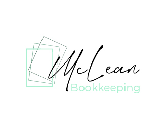 McLean Bookkeeping  - OR - McLean Bookkeeping & Consulting logo design by chumberarto