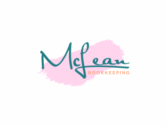 McLean Bookkeeping  - OR - McLean Bookkeeping & Consulting logo design by aflah