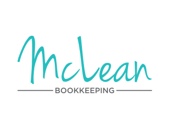 McLean Bookkeeping  - OR - McLean Bookkeeping & Consulting logo design by Franky.