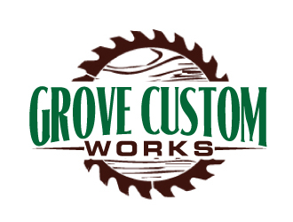 Grove Custom Works logo design by ElonStark