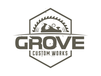 Grove Custom Works logo design by M J