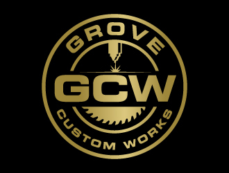 Grove Custom Works logo design by jaize
