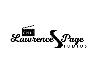 Chef Lawrence Page Studios logo design by sakarep