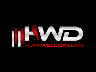 Huff Well Drilling logo design by hopee