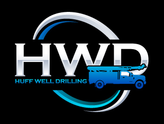 Huff Well Drilling logo design by uttam