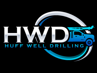 Huff Well Drilling logo design by uttam
