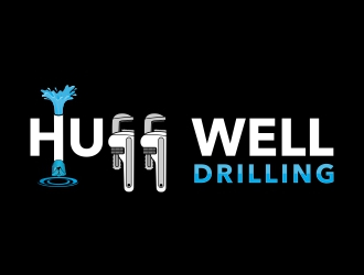 Huff Well Drilling logo design by rizuki