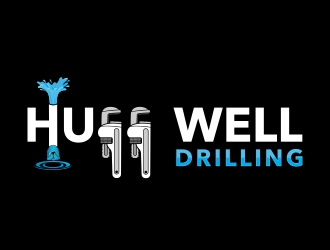 Huff Well Drilling logo design by rizuki