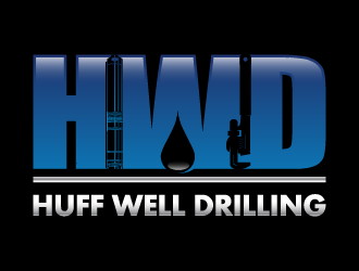 Huff Well Drilling logo design by PRN123