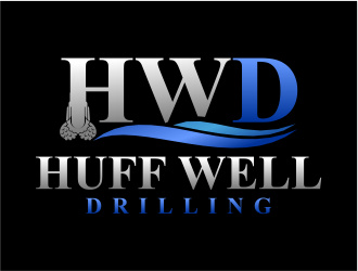 Huff Well Drilling logo design by cintoko