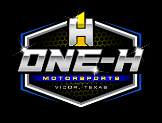 One-H Motorsports logo design by PRN123
