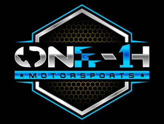 One-H Motorsports logo design by kopipanas