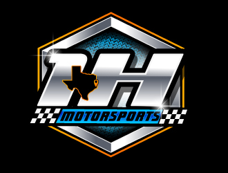 One-H Motorsports logo design by LucidSketch