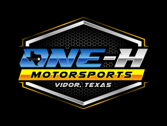 One-H Motorsports logo design by Gopil