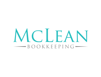 McLean Bookkeeping  - OR - McLean Bookkeeping & Consulting logo design by Franky.