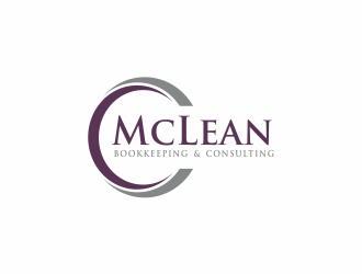 McLean Bookkeeping  - OR - McLean Bookkeeping & Consulting logo design by up2date