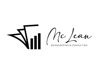 McLean Bookkeeping  - OR - McLean Bookkeeping & Consulting logo design by xorn