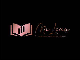 McLean Bookkeeping  - OR - McLean Bookkeeping & Consulting logo design by xorn