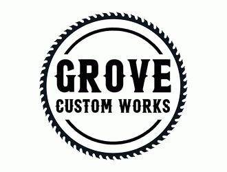 Grove Custom Works logo design by Bananalicious