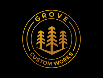 Grove Custom Works logo design by done