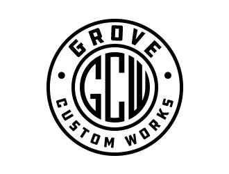 Grove Custom Works logo design by scriotx