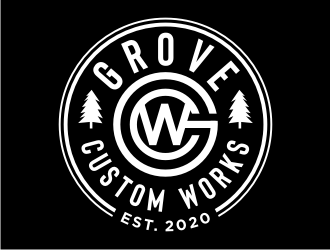 Grove Custom Works logo design by GemahRipah