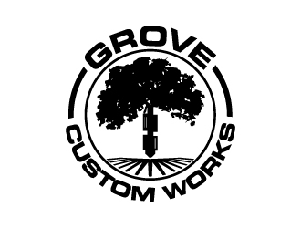 Grove Custom Works logo design by GETT