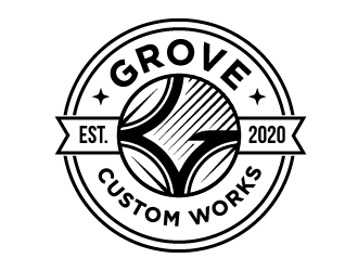 Grove Custom Works logo design by Fajar Faqih Ainun Najib