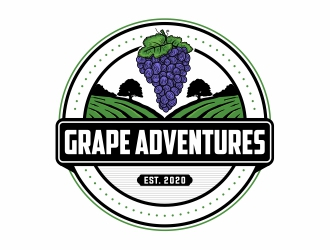 Grape Adventures logo design by Mardhi