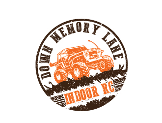 Down Memory Lane Indoor RC logo design by keptgoing