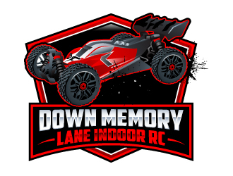 Down Memory Lane Indoor RC logo design by uttam