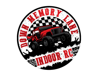 Down Memory Lane Indoor RC logo design by keptgoing