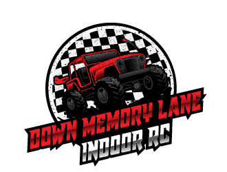 Down Memory Lane Indoor RC logo design by keptgoing